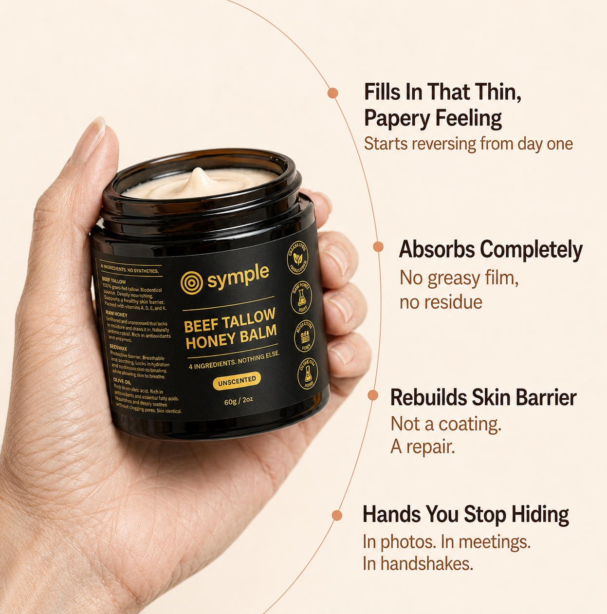 Symple™ Tallow & Honey Balm