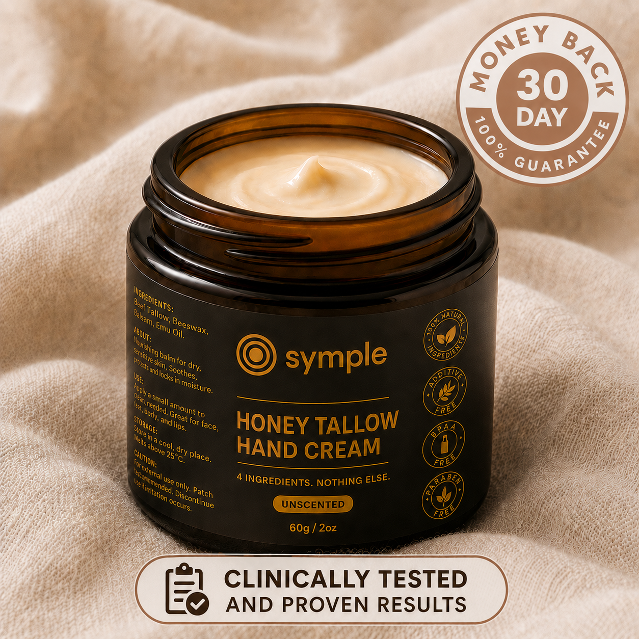 Symple™ Tallow & Honey Balm