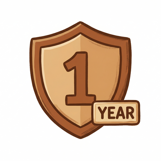 1 Year Warranty