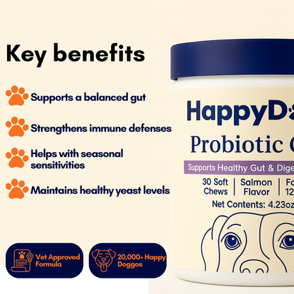 HappyDoggo Probiotic Chews